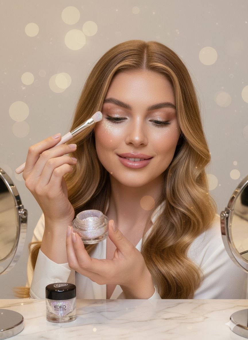 گلیتر هفت رنگ کهکشان